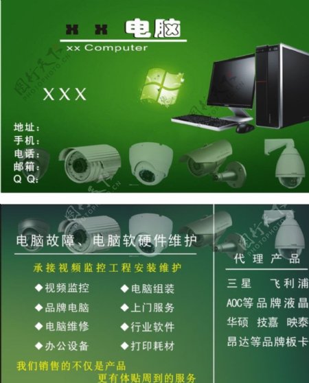 科技賦能安全 電腦監控名片圖片的軟件與硬件應用指南